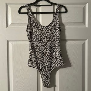 Boutique bodysuit cheetah